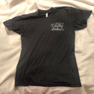 American Apparel graphic shirt.